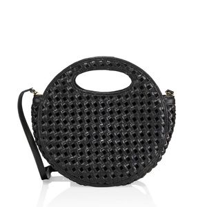 Bembien Kora Woven Leather Top Handle Bag